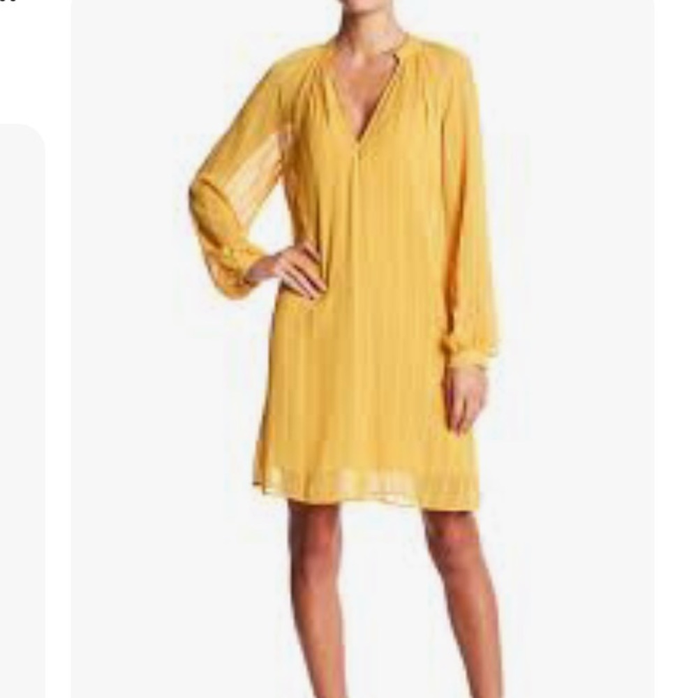 French Connection Yellow Women’s Tunic Dress 6
